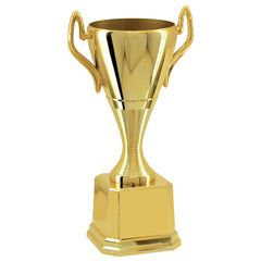 Taça dourada 35 cm 401636 - TROFEUS GUARANI IMP COM. LTDA ME