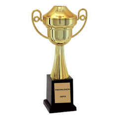 2 Trofeus Futebol + Destaque + Artilheiro + Melhor Goleiro - TROFEUS GUARANI IMP COM. LTDA ME