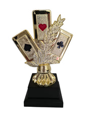 Troféu vitória baralho cartas colorido 600023 - TROFEUS GUARANI IMP COM. LTDA ME