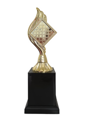 Troféu vitória tabuleiro dama 600021 - TROFEUS GUARANI IMP COM. LTDA ME