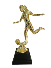 Troféu vitória futebol feminino artilheira 600023 - TROFEUS GUARANI IMP COM. LTDA ME