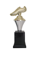 Troféu futebol chuteira 501361 - TROFEUS GUARANI IMP COM. LTDA ME