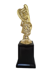 Troféu vitória mascaras teatro carnaval 600021 - TROFEUS GUARANI IMP COM. LTDA ME